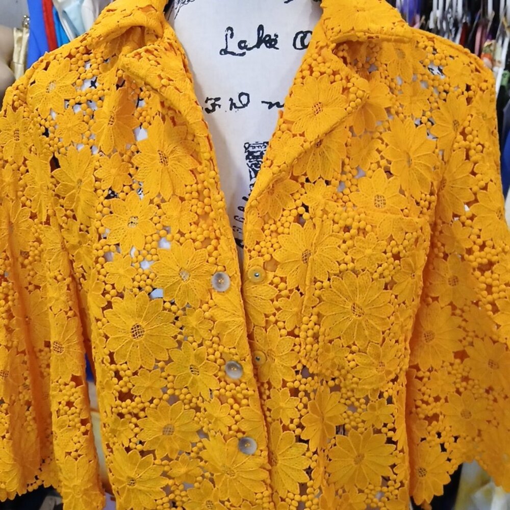 Maeve by Anthropology see through flower too